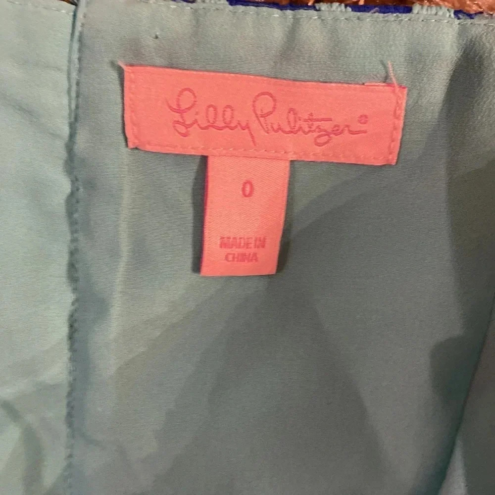 Lilly Pulitzer dress size 0 NWOT - Picture 6 of 7